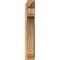 Ekena Millwork Legacy Arts & Crafts Rough Sawn Outlooker, Western Red Cedar, 6"W x 22"D x 34"H OUT06X22X34LEC03RWR - alternate 2